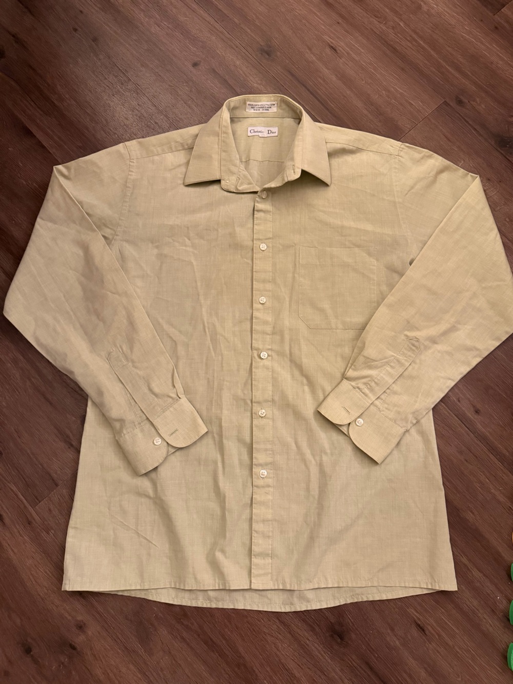 Dior Light Beige Lightweight Shirt Jacket
